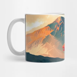 Vibrant Fall Tree Reflections Mug